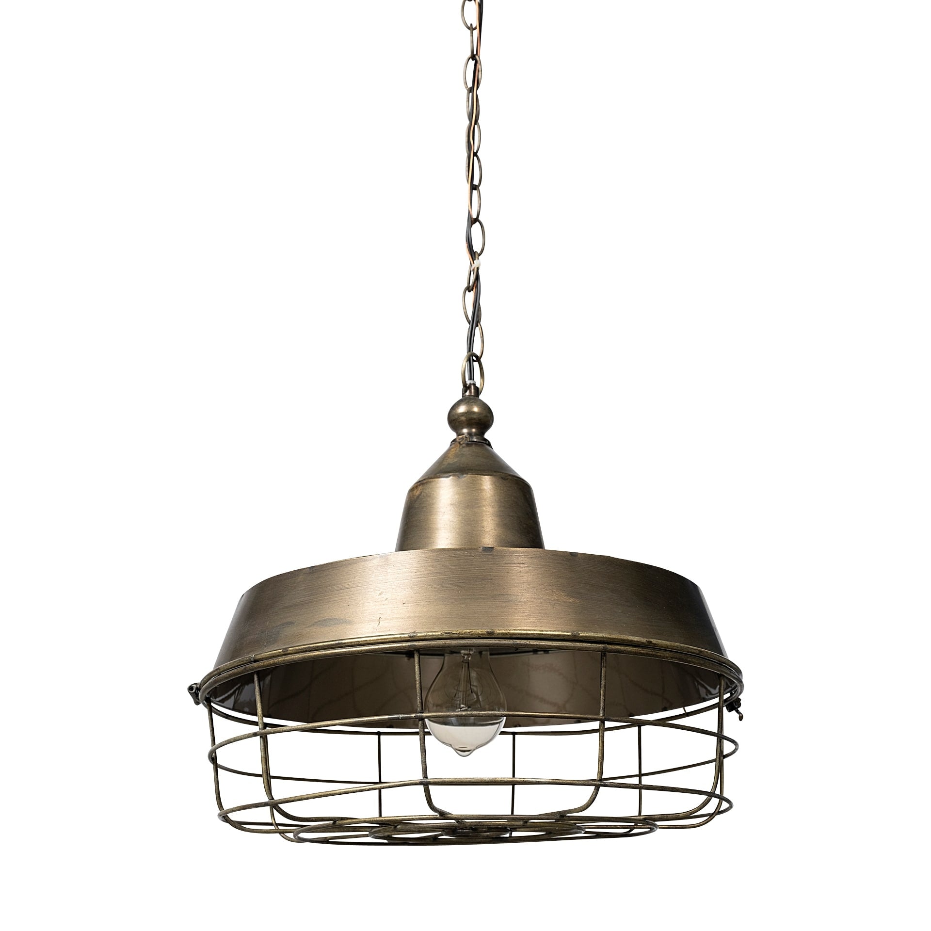 Mercana Tahla Grey Metal Pendant Light