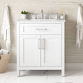 Tahoe 30 In. Bathroom Vanity With White Countertop