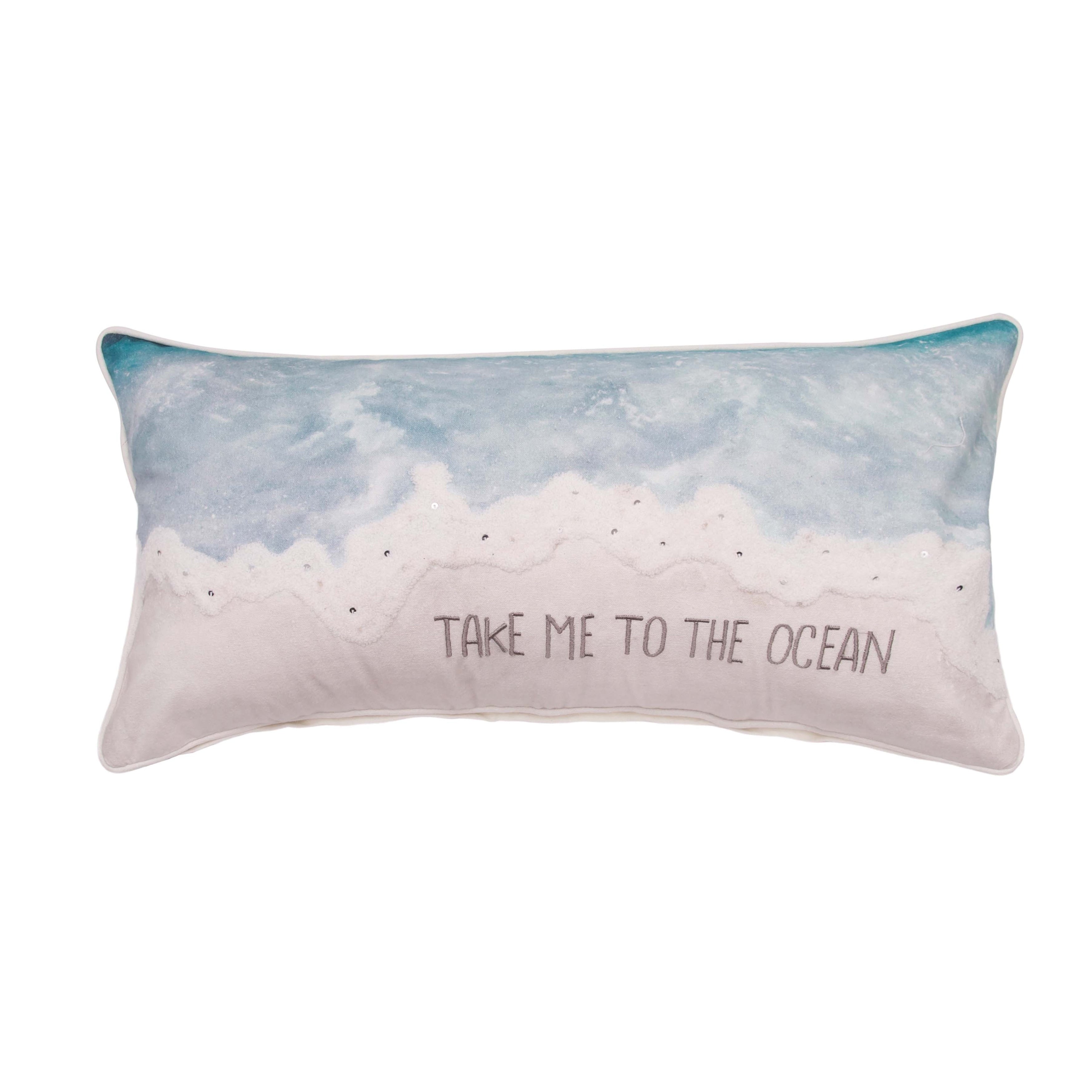 Take Me To The Ocean Pillow