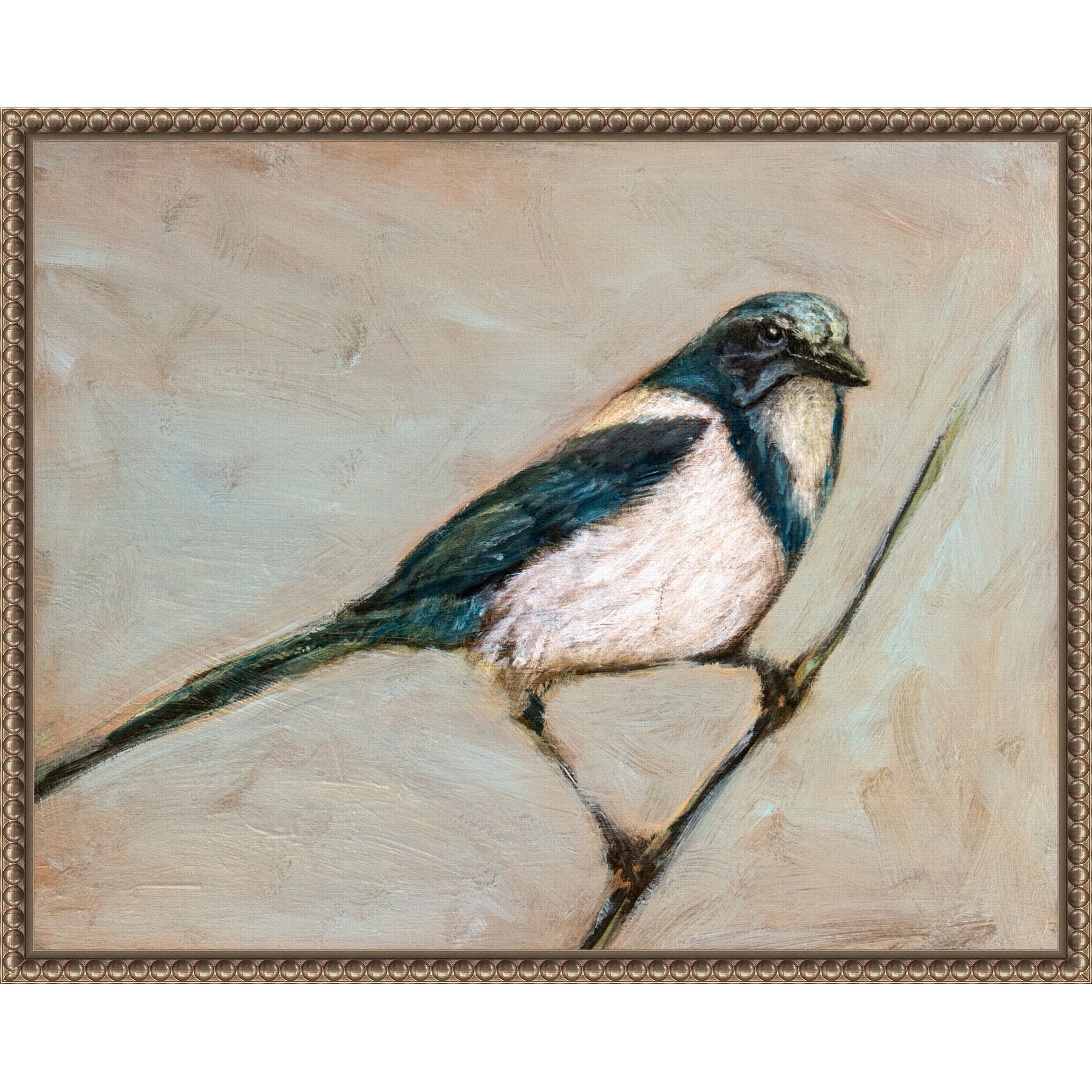 Taking A Moment By Claire Lerner Framed Canvas Wall Art