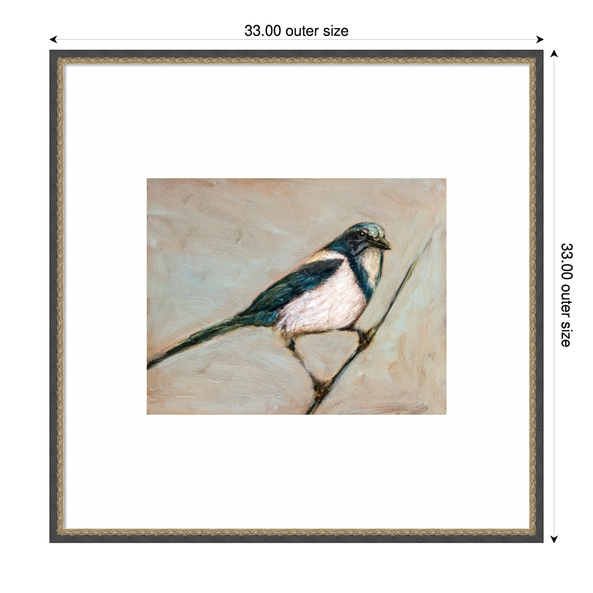 Taking A Moment By Claire Lerner Wood Framed Wall Art Print