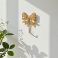Talida Bow Gold Cast Iron Wall Hook N A