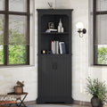 Tall Corner Cabinet Storage Cabinet With Doors Side Cabinet Display Cabinet Base Cabinet Accent Cabinet