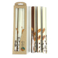 Tall Hand Painted Candles Three In Box Kiwanja Design South Africa