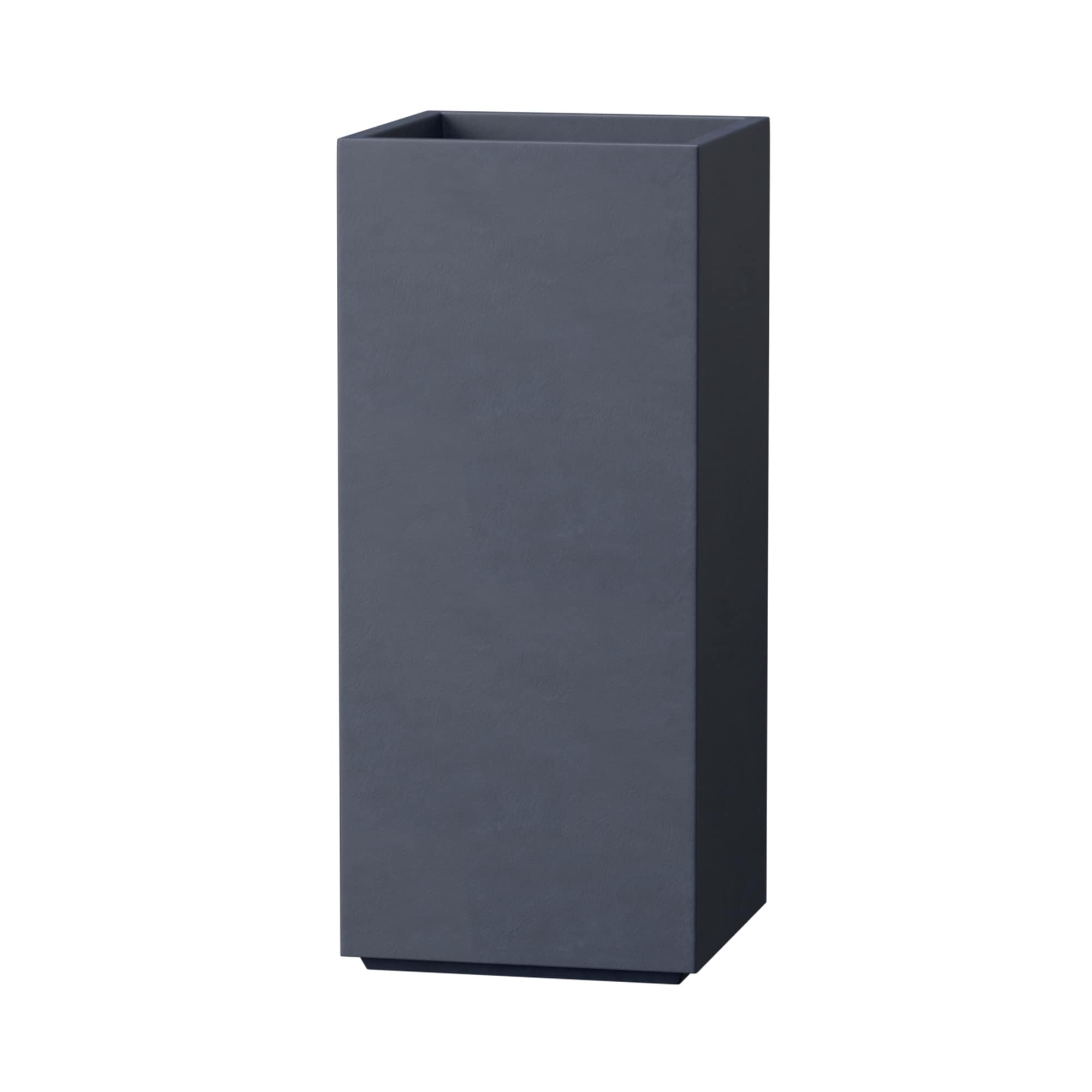 Tall Rectangular Concrete Flower Planters Indoor Outdoor Plant Pots With Drainage Holes