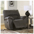 Signature Design By Ashley Tambo Pewter Rocker Recliner
