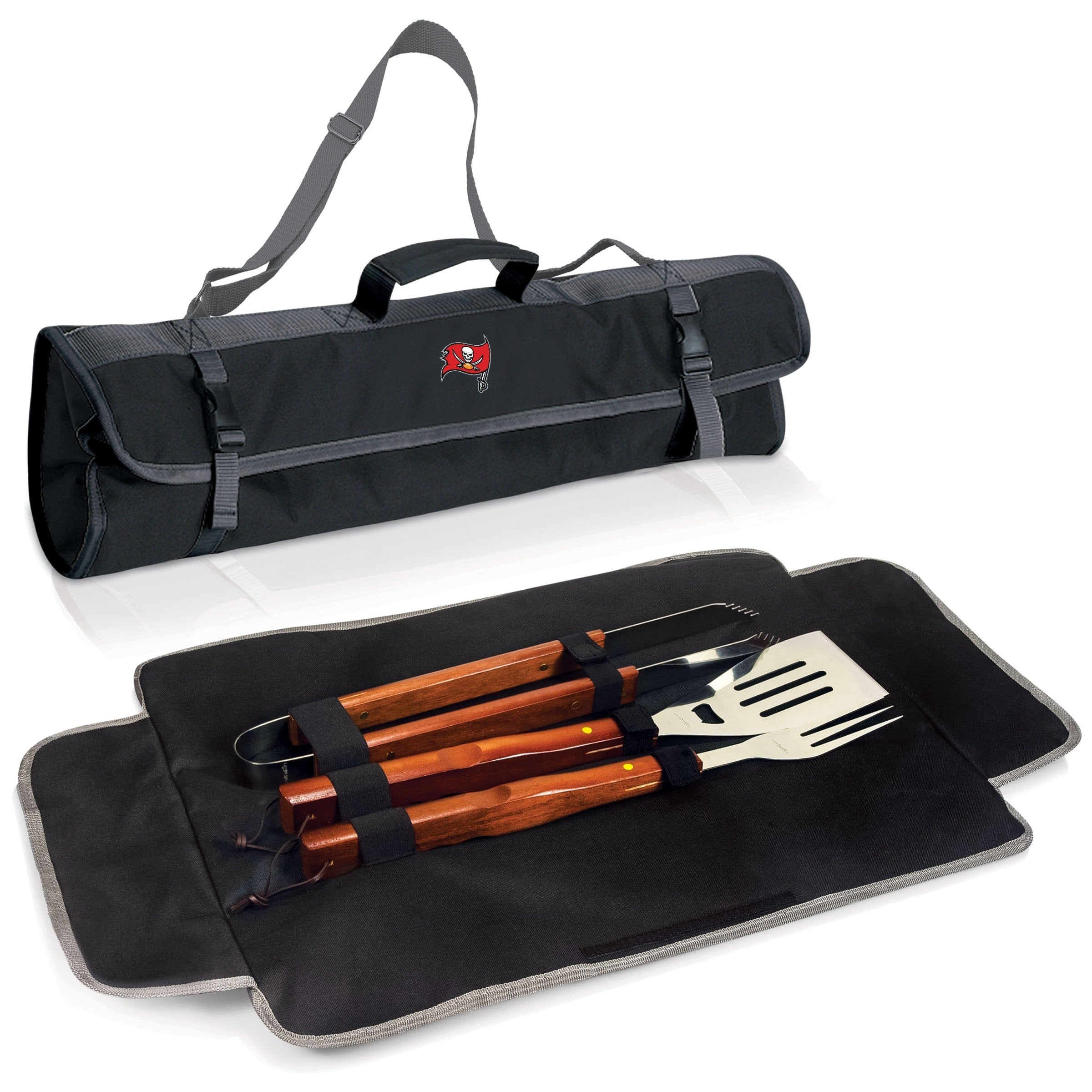 Tampa Bay Buccaneers 3 Piece Bbq Tote Bag Set