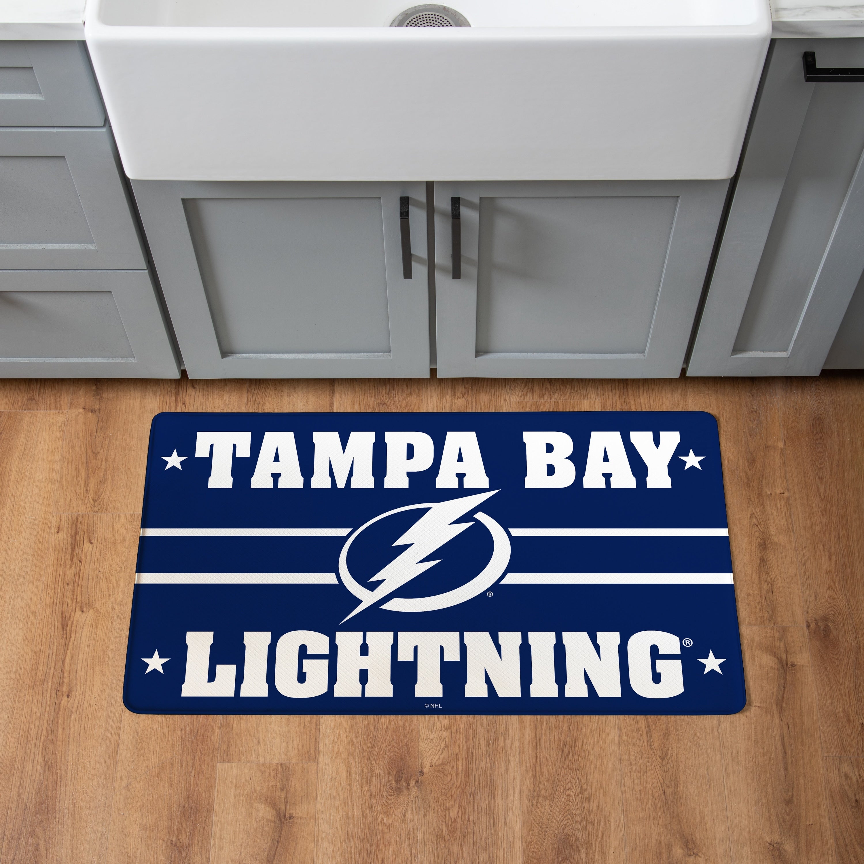 Tampa Bay Lightning Anti Fatigue Door Mat 30 X 18