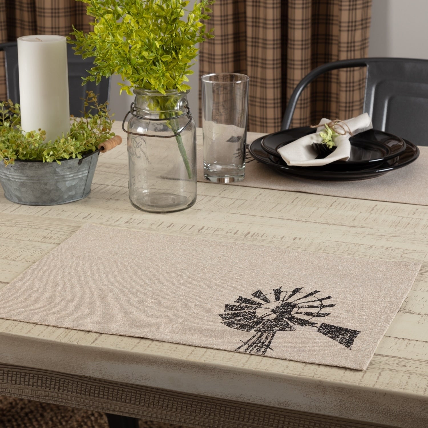 Sawyer Mill Windmill Placemat Set Of 6