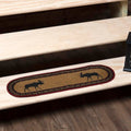 Cumberland Oval Jute Stair Tread 8.5 X 27