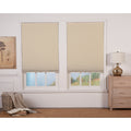 Copper Grove Yerevan 72 Inch Tan White Cordless Blackout Cellular Shade