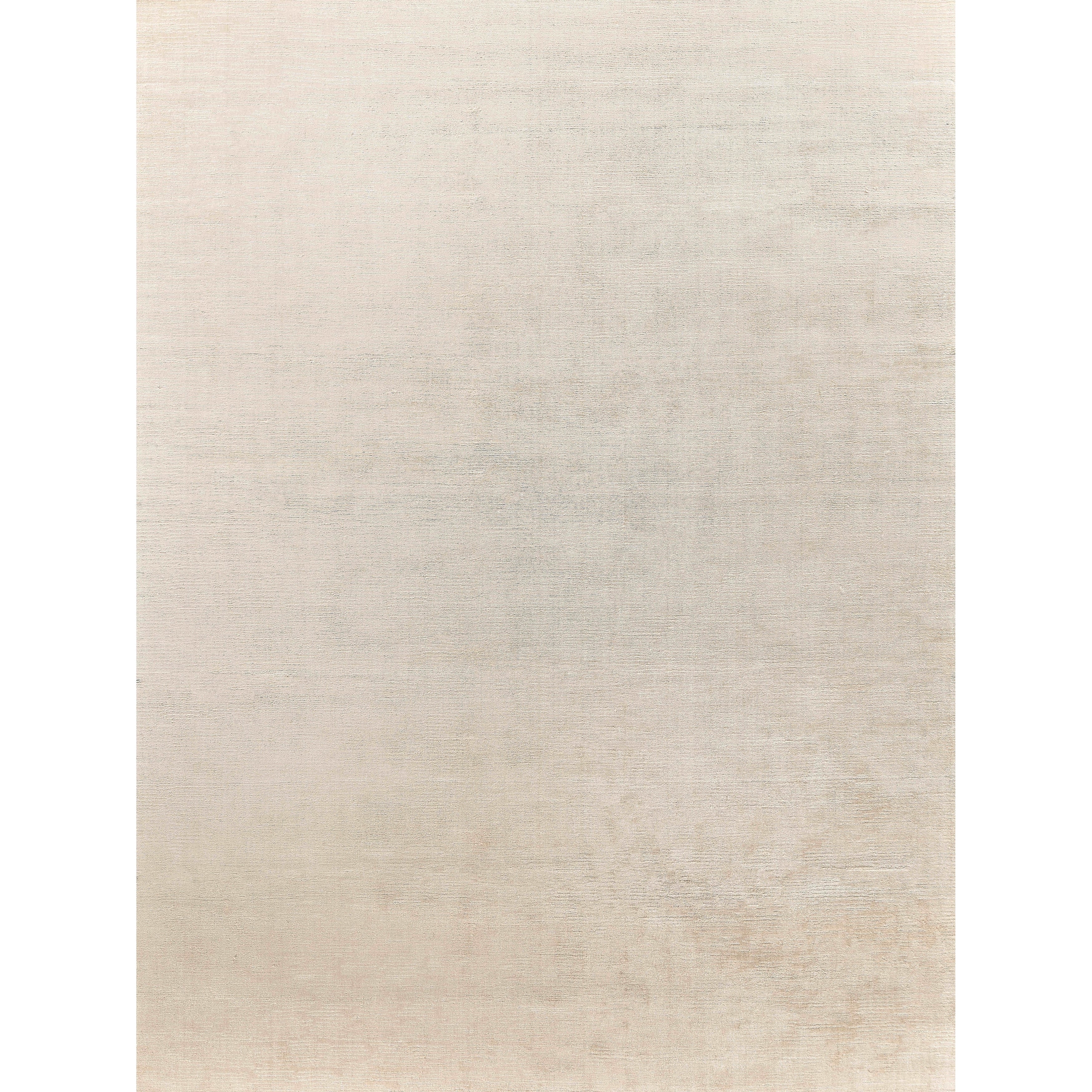 Tangaro Handloomed Bamboo Silk Banana Silk Ivory Area Rug 2 X 3