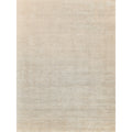 Tangaro Handloomed Bamboo Silk Banana Silk Light Beige Area Rug 2 X 3