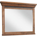 Taos Canyon Brown Landscape Mirror
