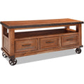 Taos Canyon Brown Tv Console With Caster