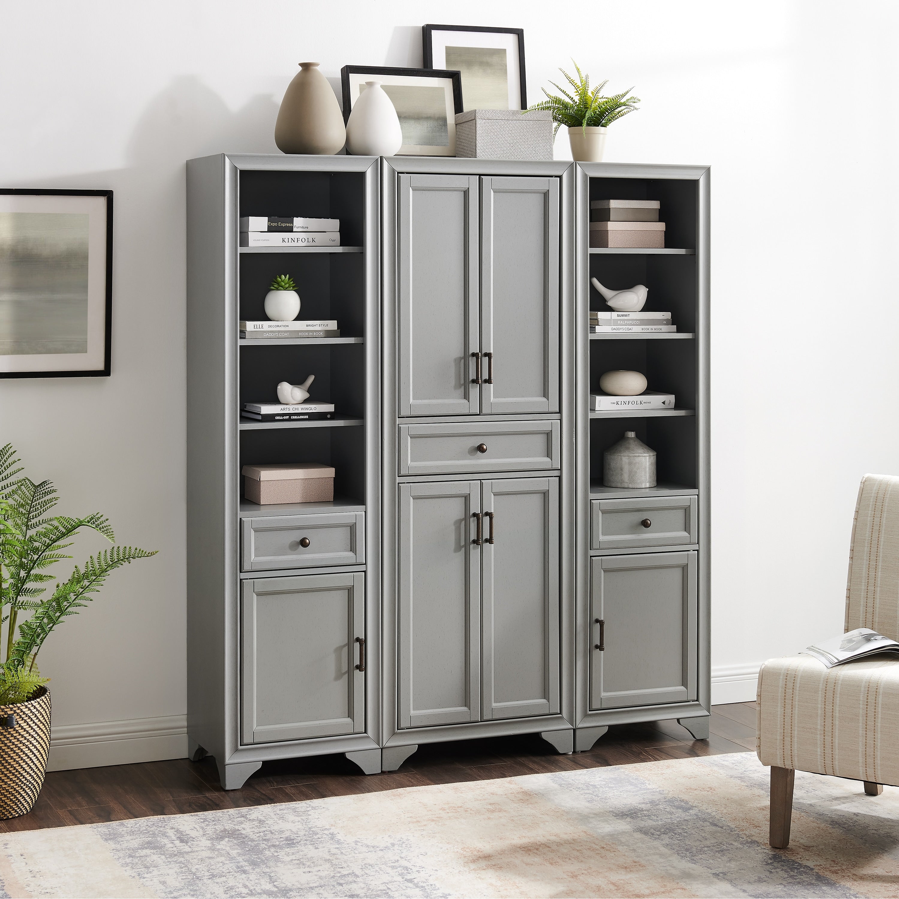 Tara 3Pc Pantry Set 59.75 W X 15 D X 67.75 H