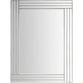 Tarena Beveled Wall Mirror 24 X 36 Silver 24 X 36