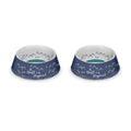Tarhong Playground Melamine Pet Bowl Set Of 2