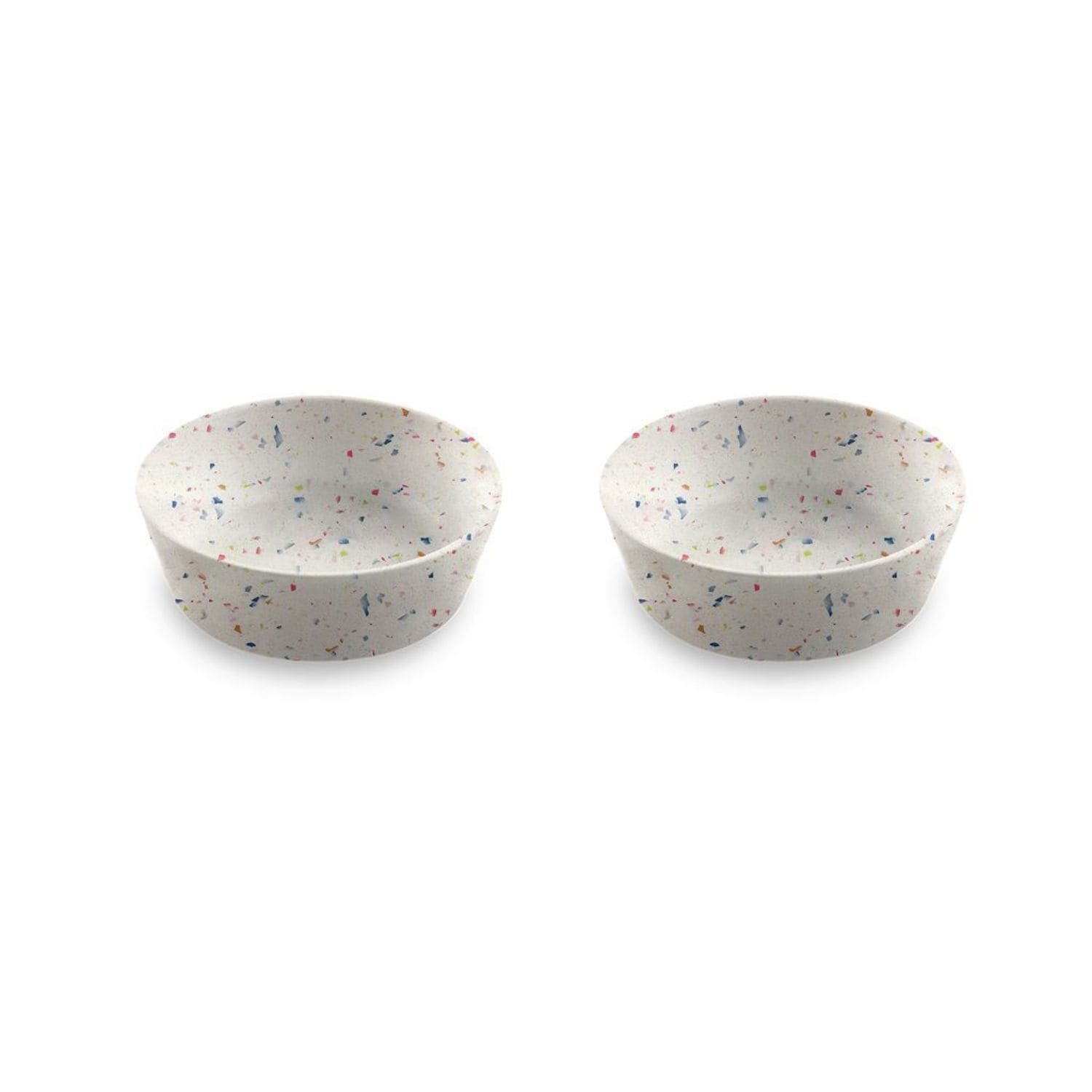 Tarhong Terrazzo Brights Melamine Pet Bowl Set Of 2