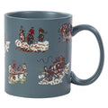 Tasha Polizzi For Paseo Road Settler Classic Western Cowboys Durable Ceramic 4 Piece Mug Set