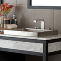 Tatra Brushed Nickel Drop In Bathroom Sink Brushed Nickel
