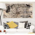 Tattooed Floral Ii A Premium Multi Piece Art Available In 3 Sizes