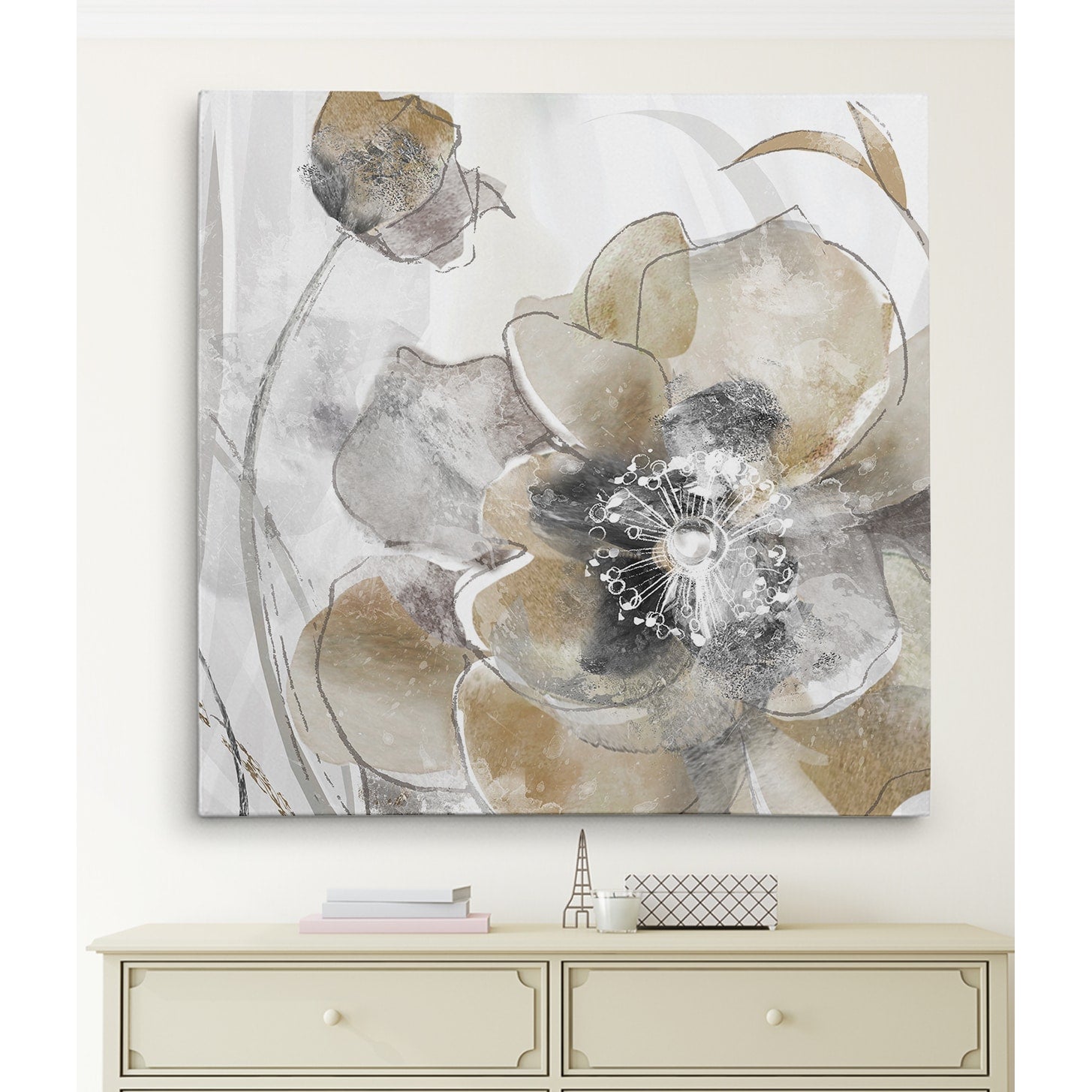 Taupe Spring Poppy I