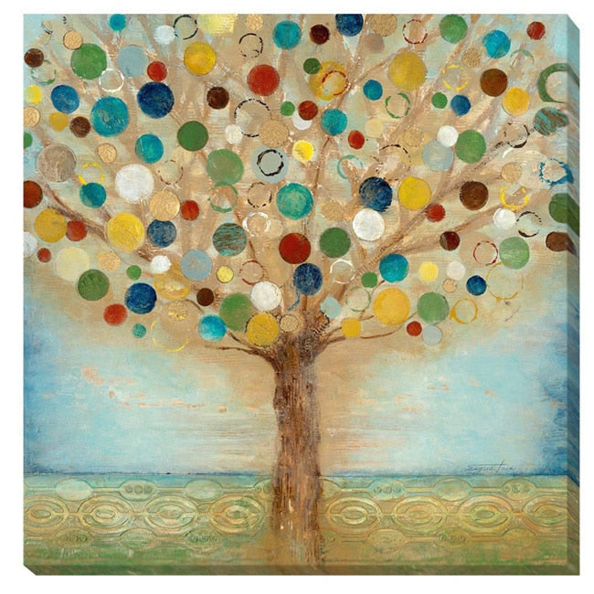 Tava Studios Tree Of Light Canvas Art