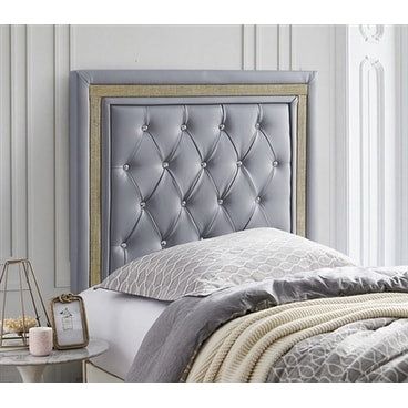 Tavira Allure College Headboard Alloy With Gold Crystal Border