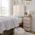 Tavira Allure Outlet College Dorm Headboard Cloud Plush Cream