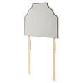 Tavira Allure Outlet Headboard Majestic Taupe Cream Stripe