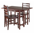 Taylor 3 Pc Set Drop Leaf Table W Ladder Back Chair