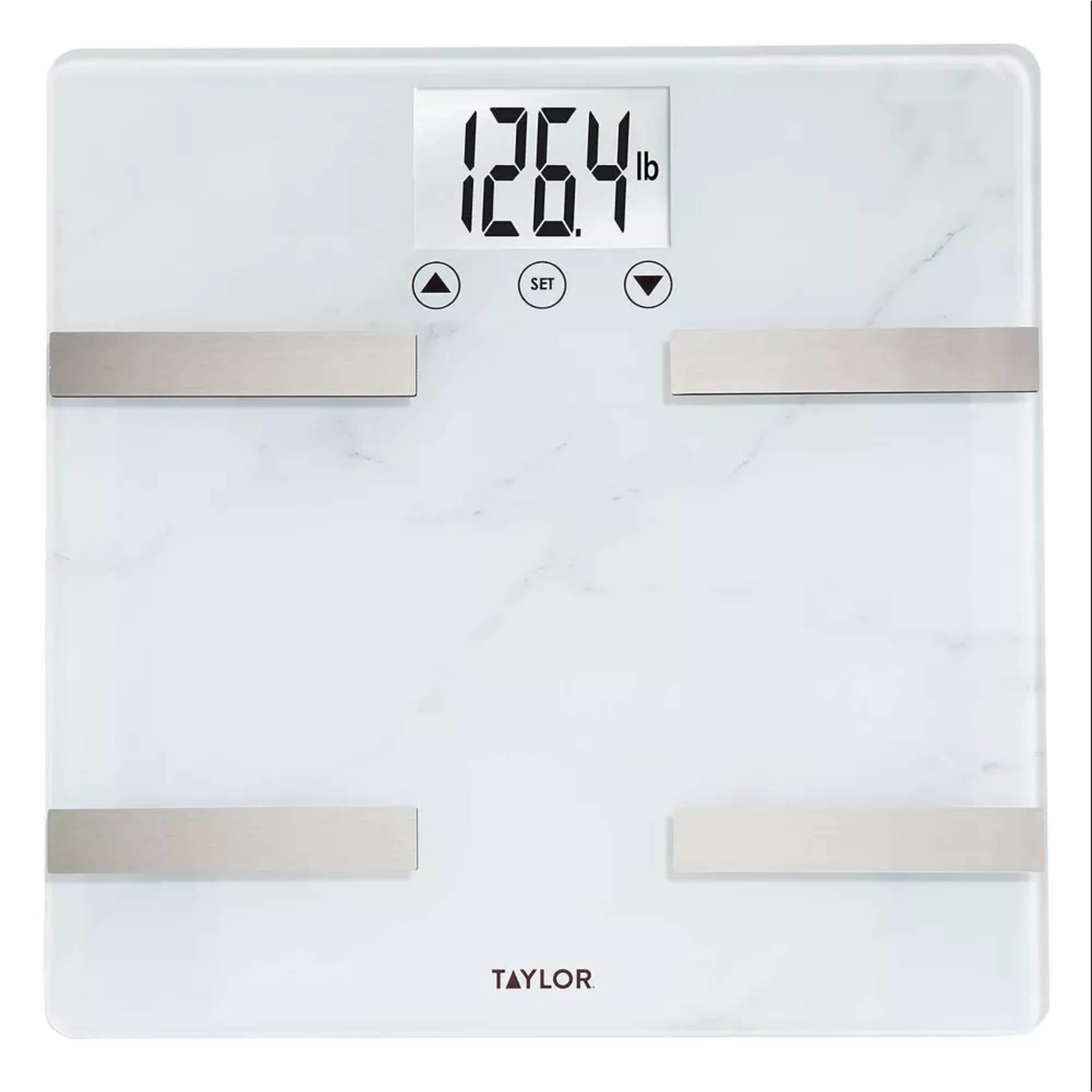 Taylor Digital Glass Marble Design Body Composition Scale