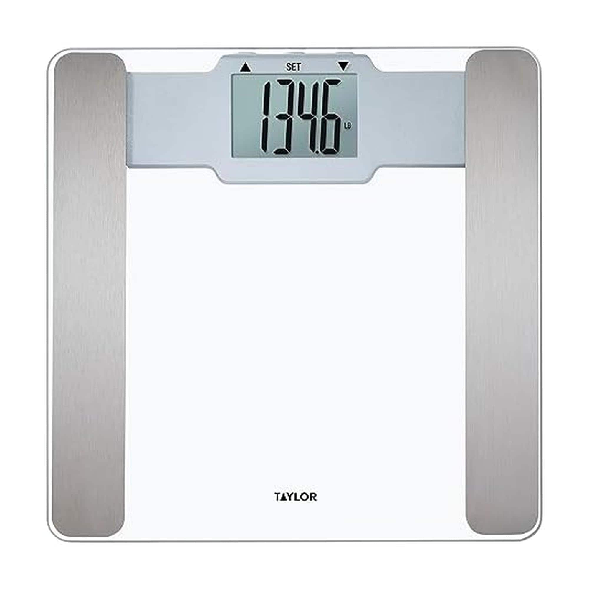 Taylor Digital Glass Stainless Steel Body Composition Scale