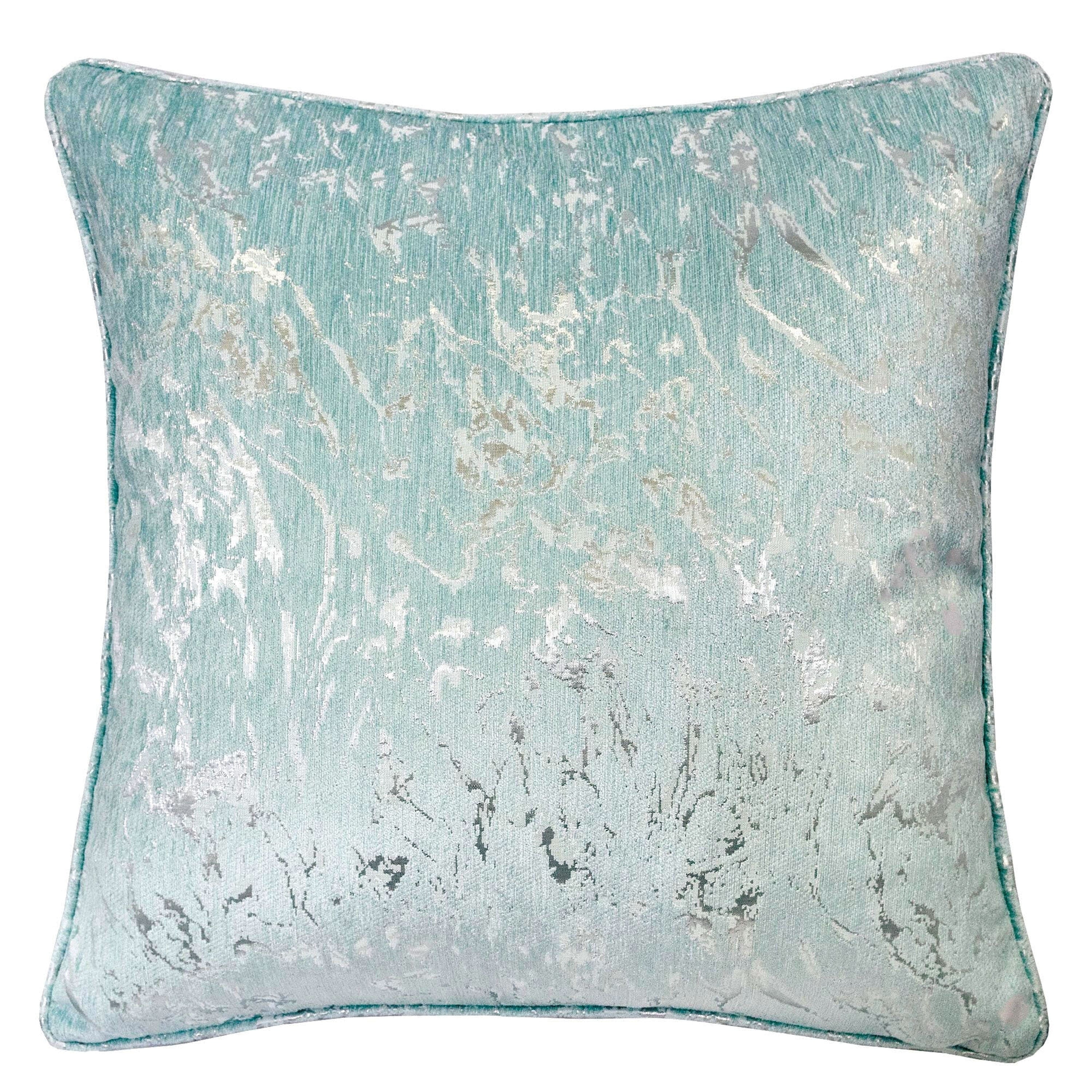 Silver Orchid Purviance Jacquard Feather Accent Pillows Set Of 2