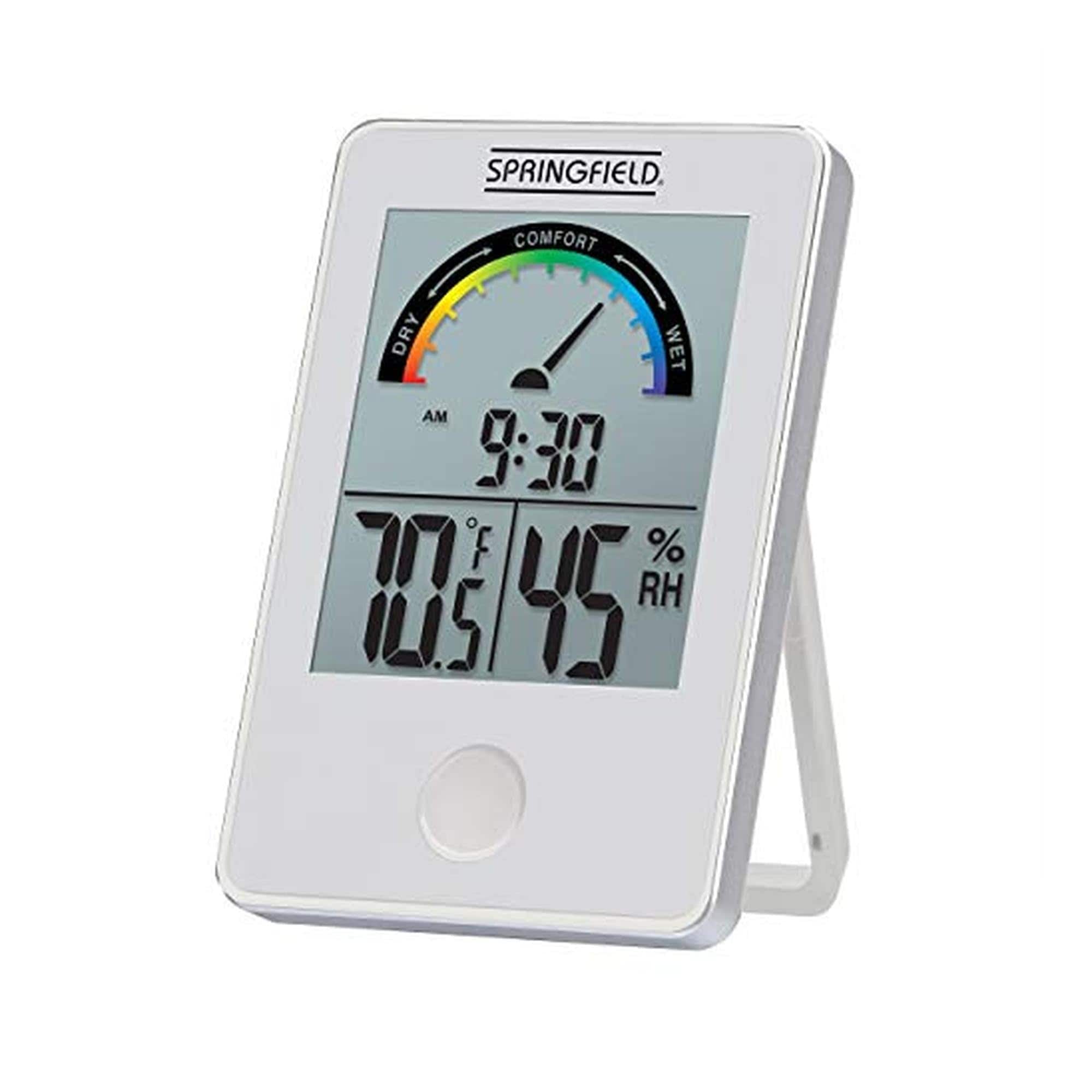 Taylor Springfield Wireless Digital Indoor Comfort Level Thermometer 3.54 H