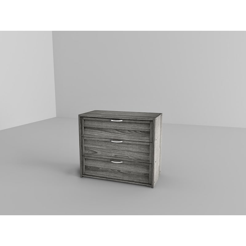 Taylor Olive Griggs Antique Grey 3 Drawer Chest