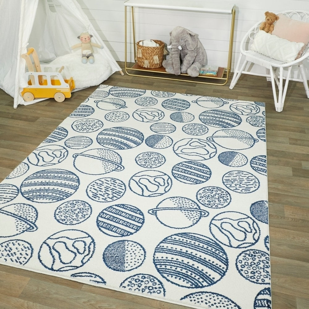Taylor Olive Planets Rug