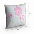 Taylor Olive Sunfish Pastel Floral Decorative Pillow