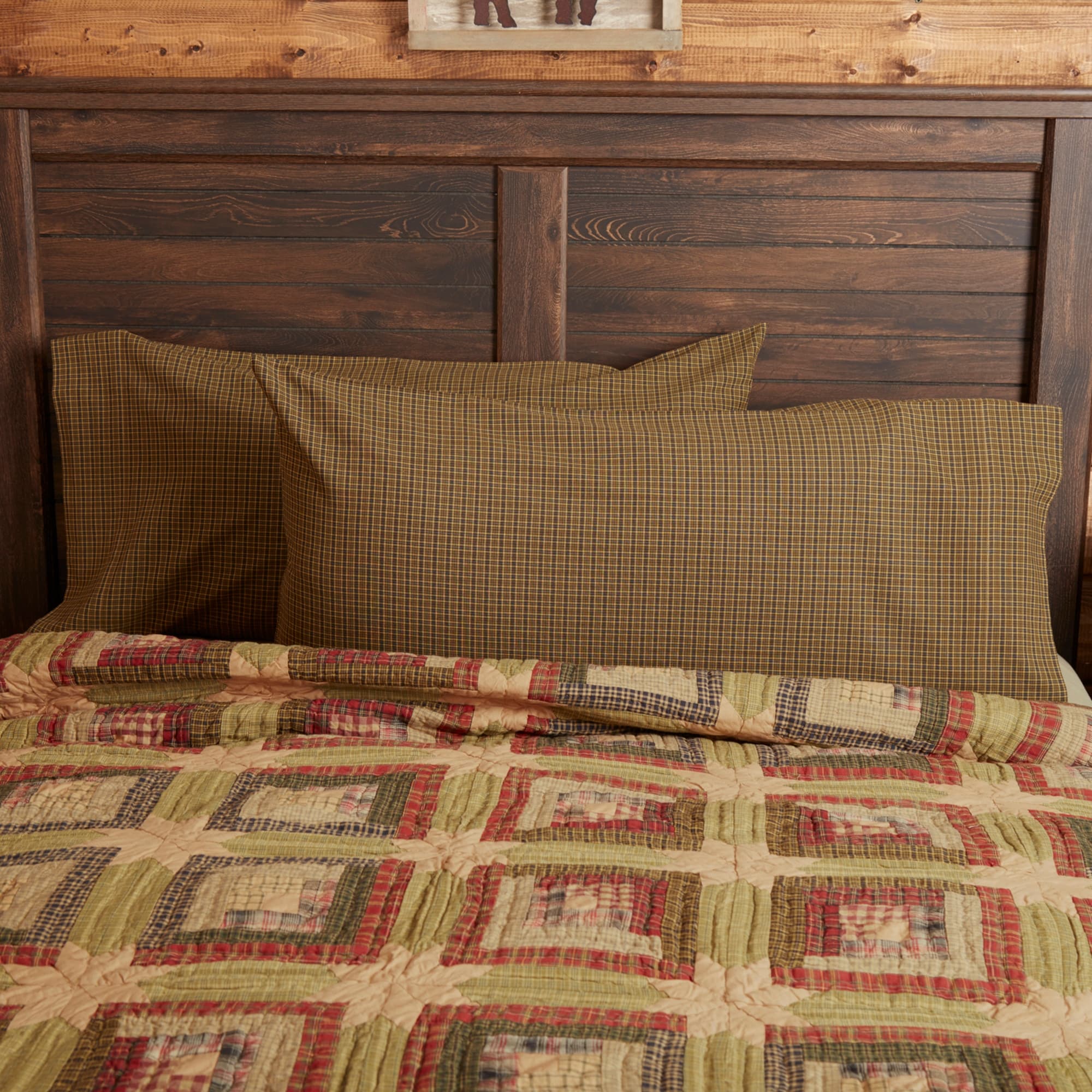 Tea Cabin Pillow Case Set