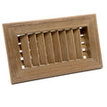 Teak Air Conditioning Vent 9 3 4 W X 5 3 4 H X 1 1 2 Thick