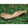 Uttermost Teak Wood Leaf Shaped Bowl