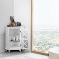 Grayson Corner Floor Cabinet By Elegant Home Fashions