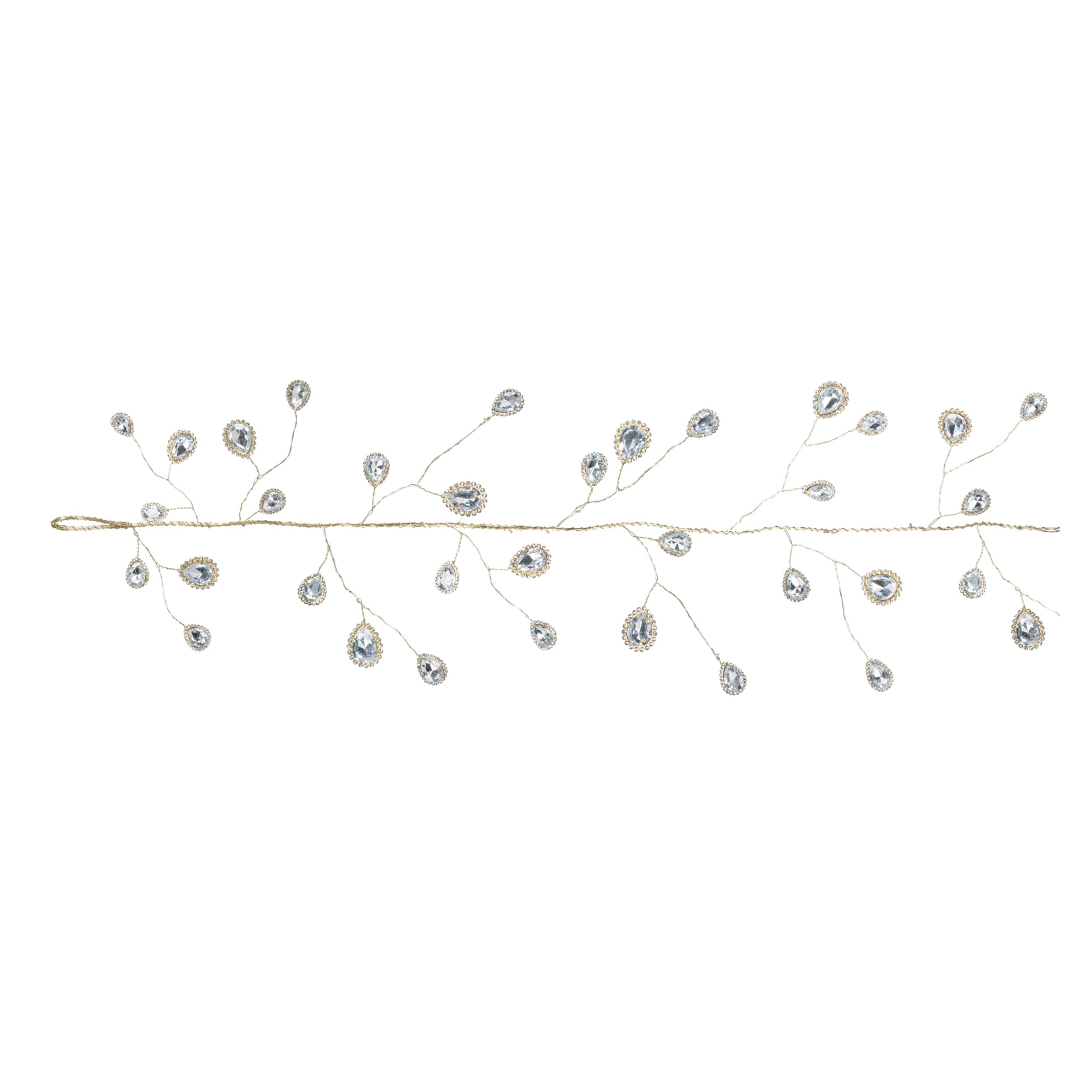 Teardrop Jewel Garland Set Of 2