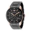 Technomarine Mens Tm 318092 Ocean Quartz Black Dial Watch