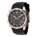 Technomarine Mens Tm 318102 Ocean Quartz Chronograph Black Dial Watch