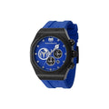 Technomarine Mens Tm 523001 Reef Quartz Chronograph Black Blue Silver Dial Watch Blue