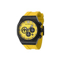 Technomarine Mens Tm 523002 Reef Quartz Black Yellow Dial Watch