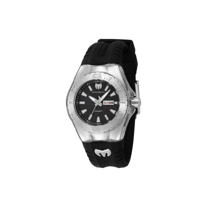 Technomarine Womens Tm 122015 Cruise Quartz Black Dial Watch