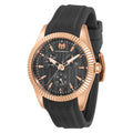 Technomarine Womens Tm 719035 Sea Quartz 3 Hand Charcoal Dial Watch Mother Of Pearl
